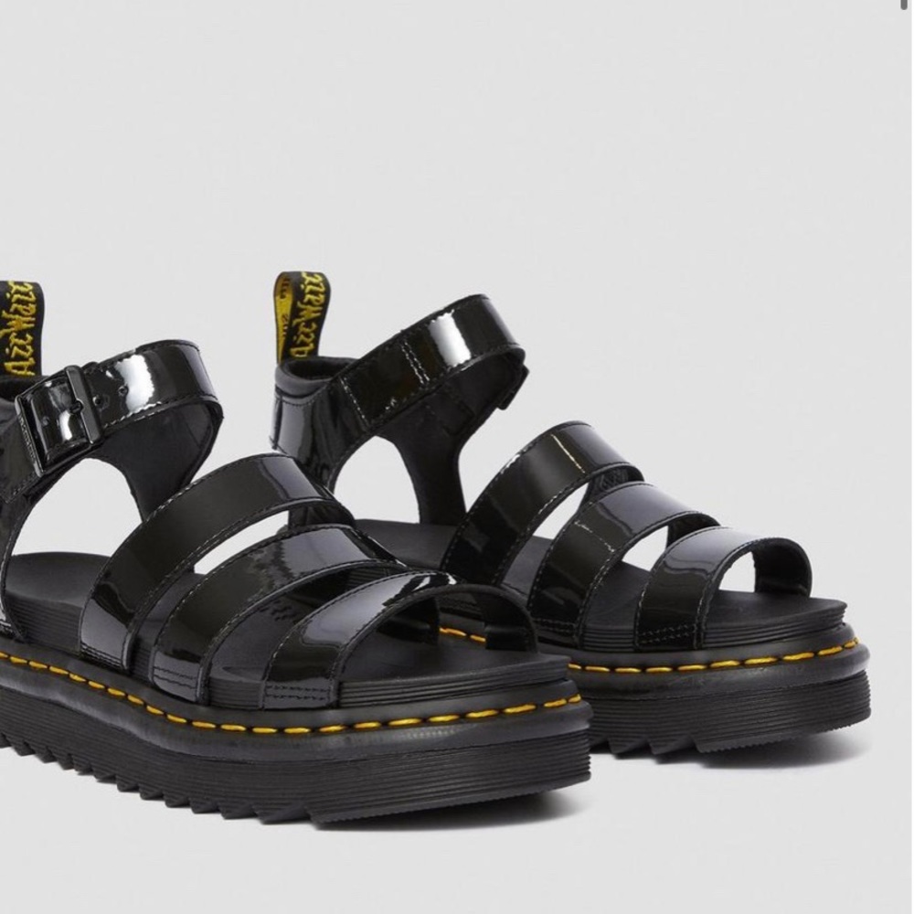 Doctor Martens Blaire Patent Leather Sandals